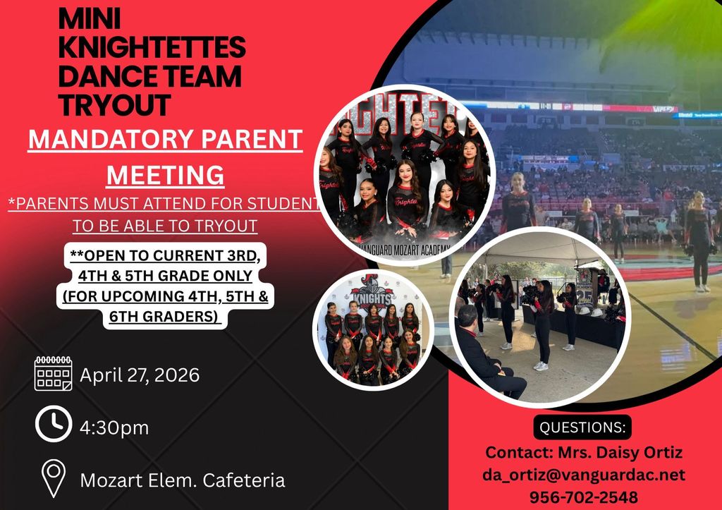 Knightettes Dance Team Auditions