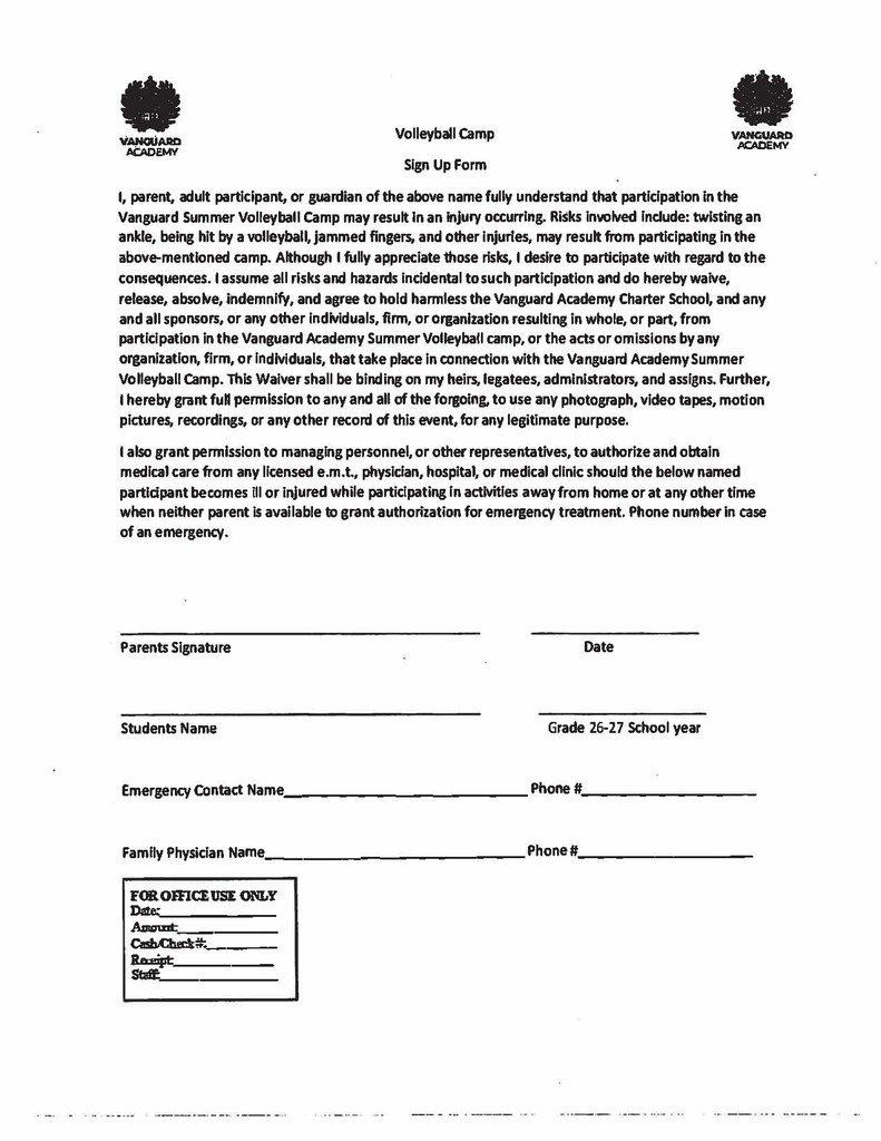 v-cam form