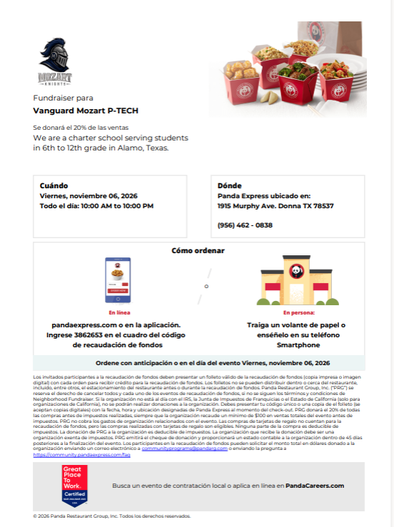 Panda Fundraiser