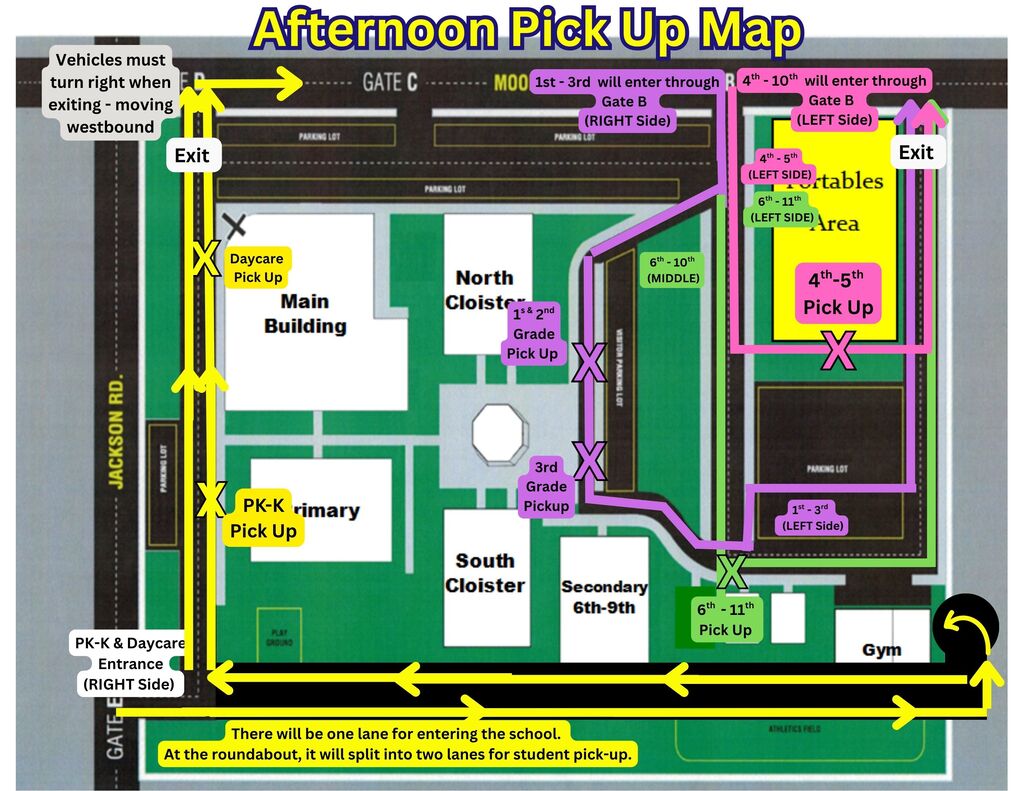 pick up map