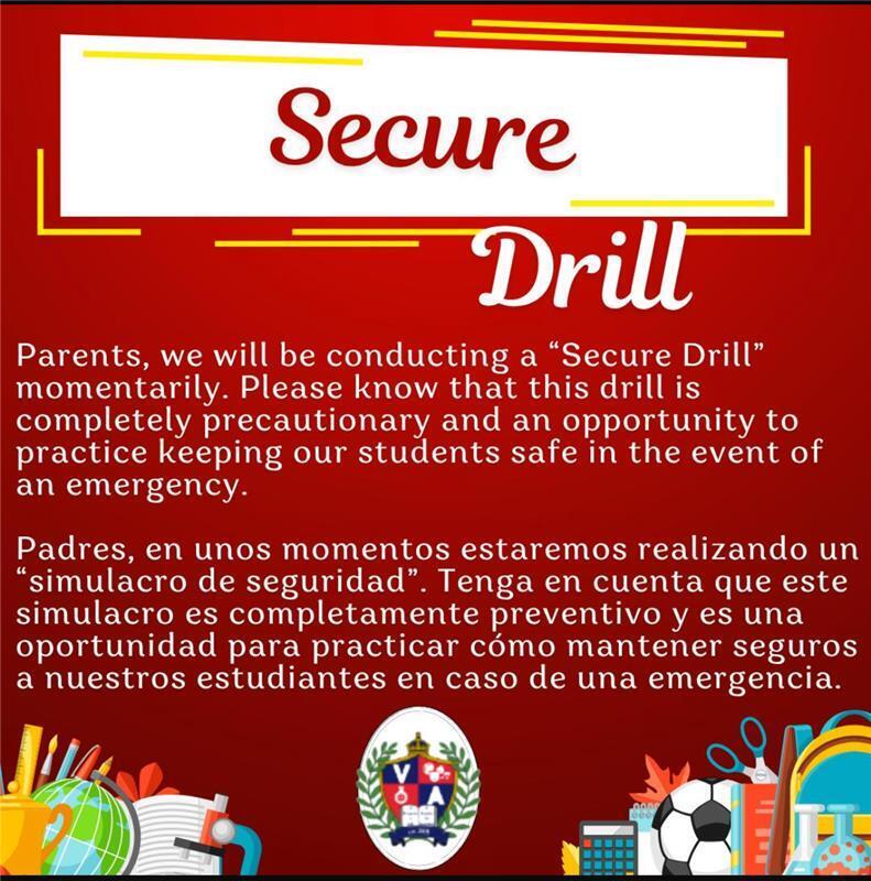 Secure drill