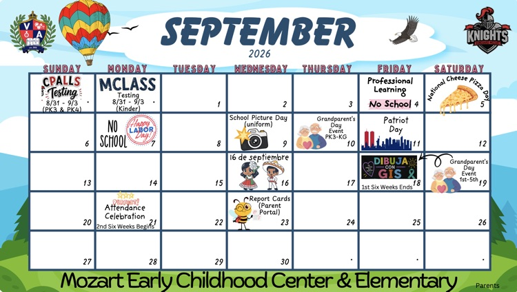September calendar