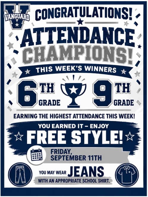 Attendance winners