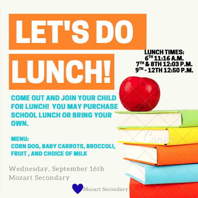 Parent luncheon