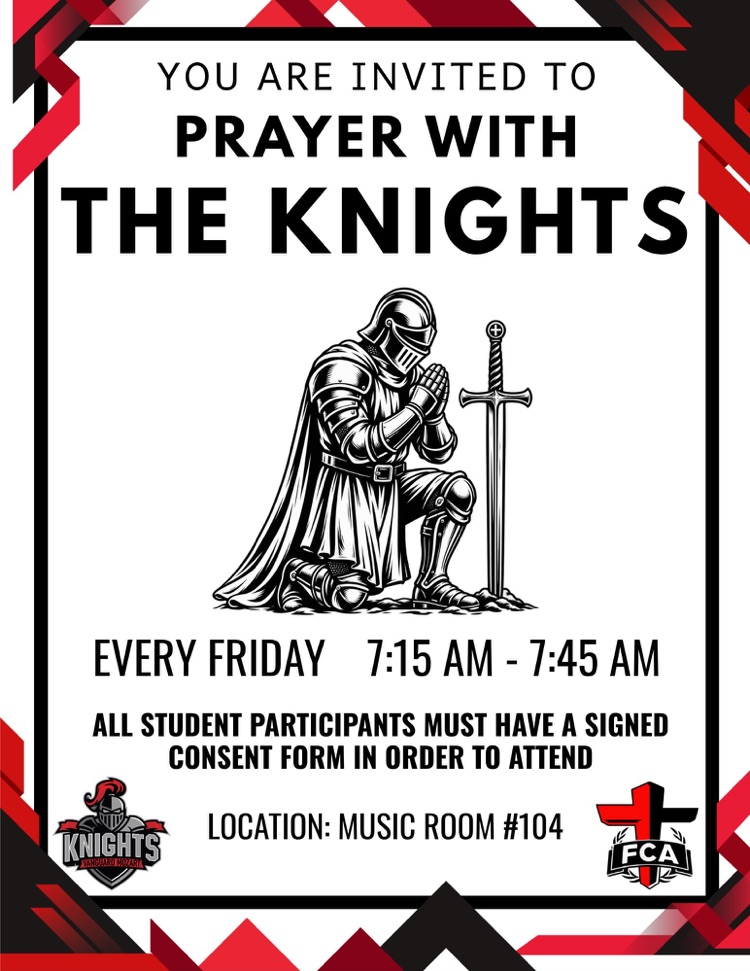 prayer with the knights