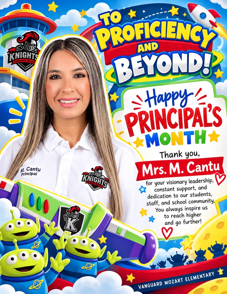 Happy Principal’s Month Mrs Cantu