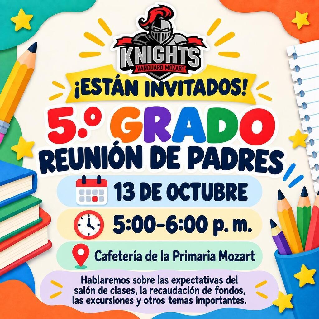 5th Grade Parent Meeting