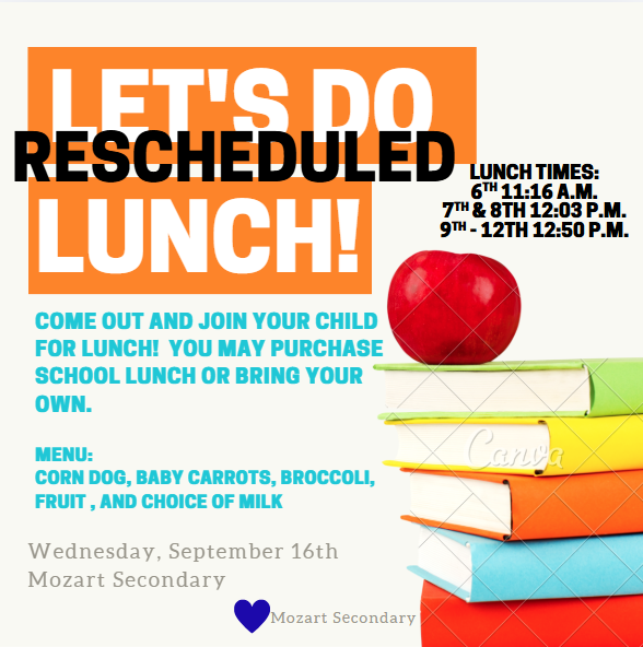 Rescheduled