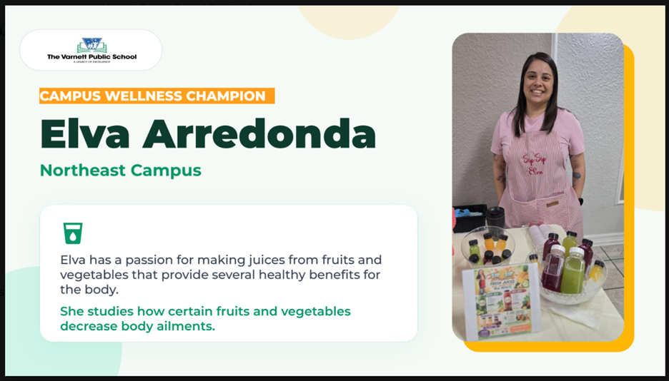 Elva Arrendong - Wellness Wednesday