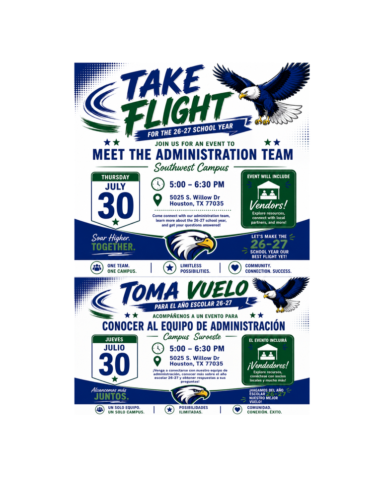 Meet the Admin Flyer