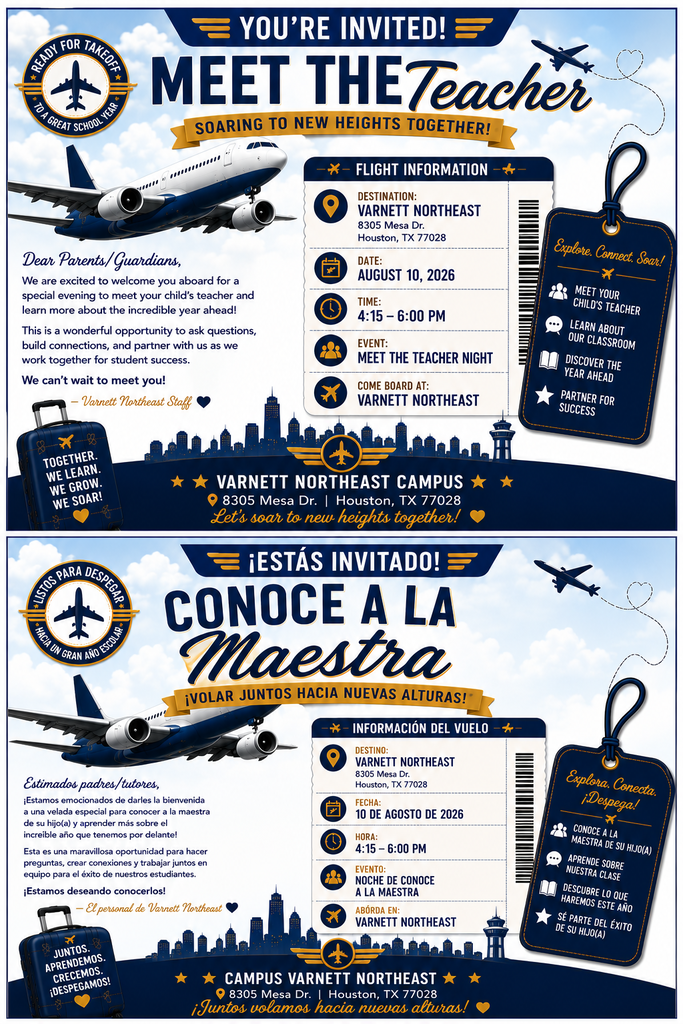 NE Meet the Teacher Flyer