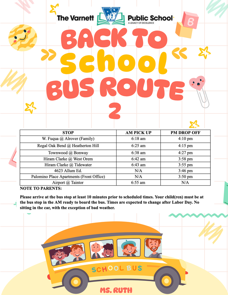 District Bus Routes Info