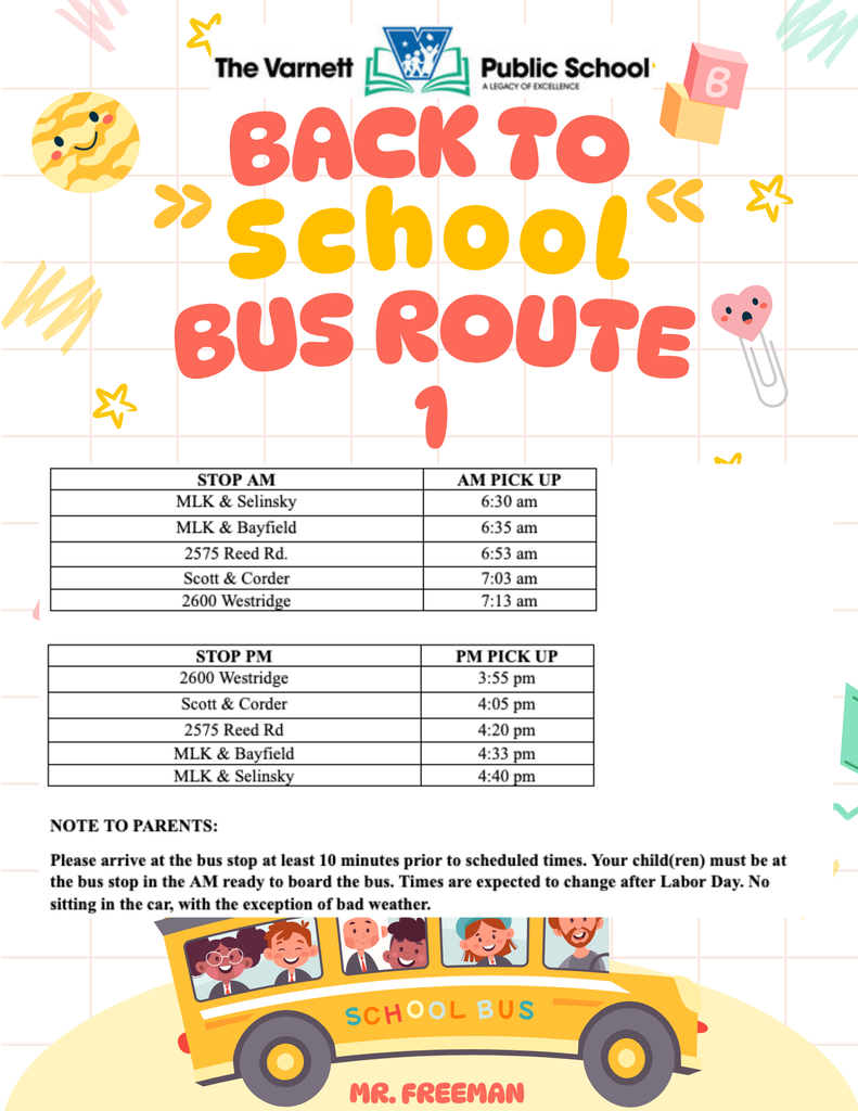 District Bus Routes Info