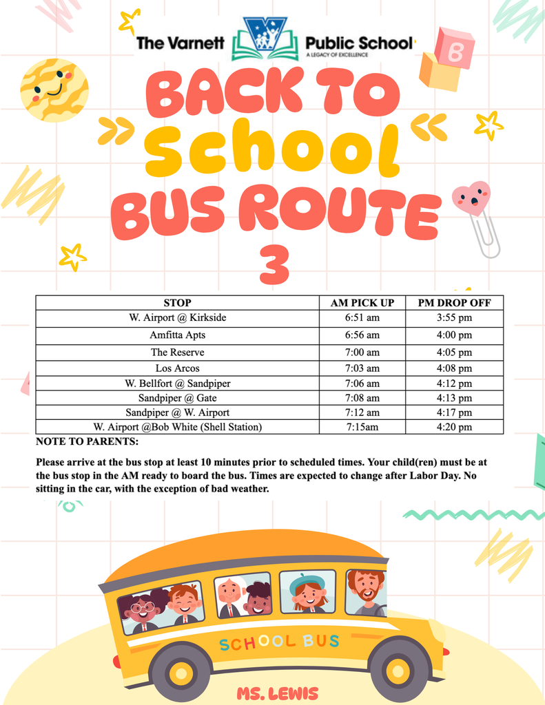 District Bus Routes Info