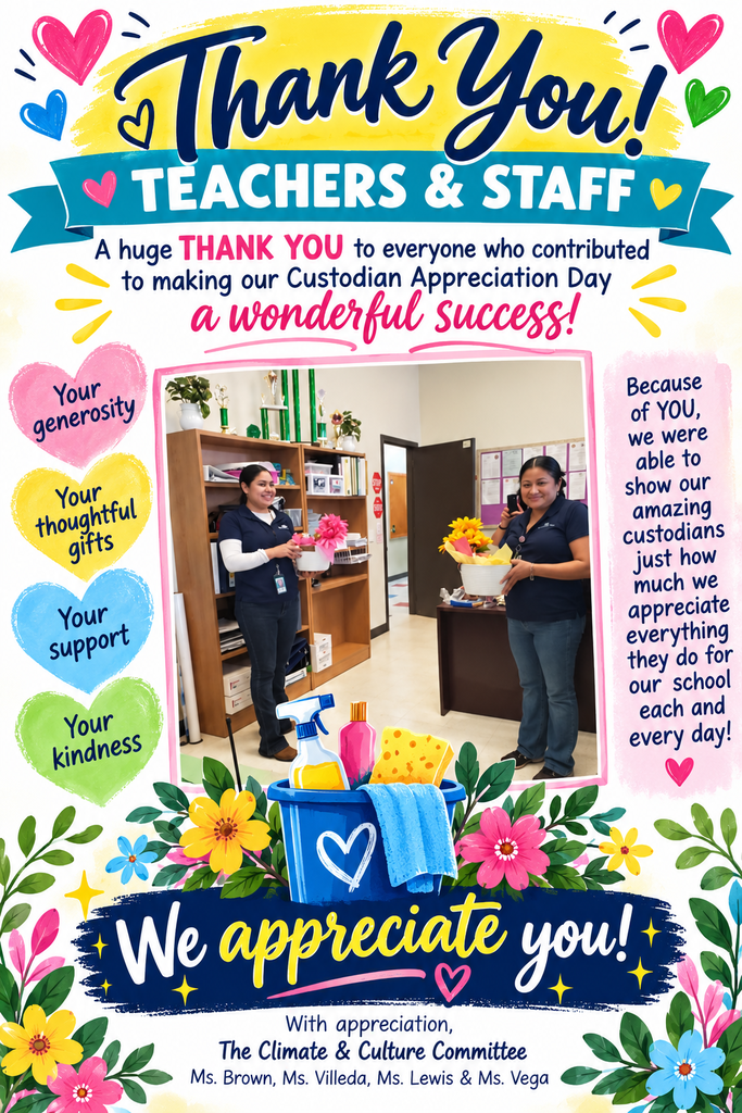 East Campus Custodian Appreciation
