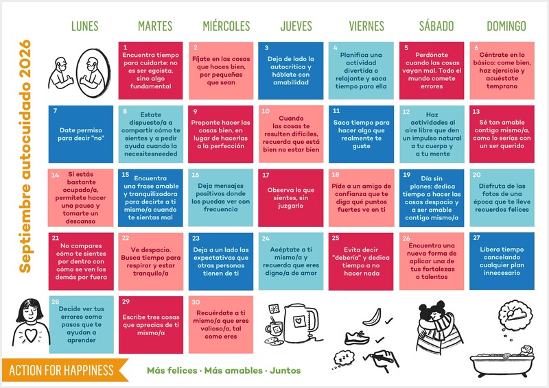 Action for Happiness (Spanish) September 2026