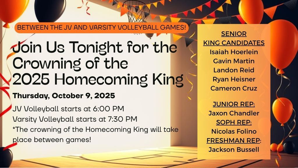 Homecoming King Invite