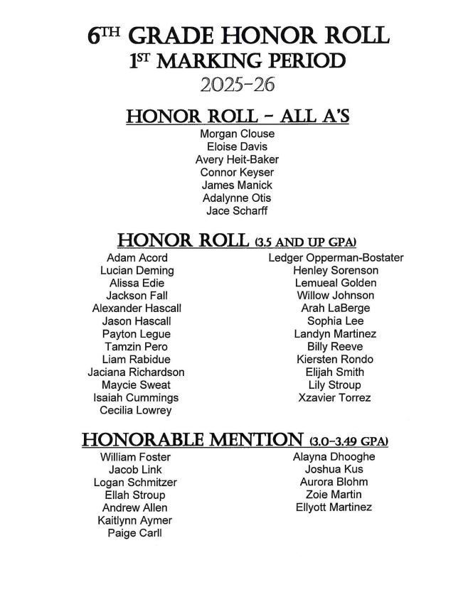 honor roll