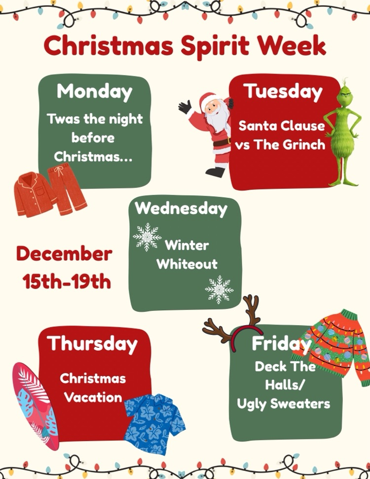 Christmas spirit week