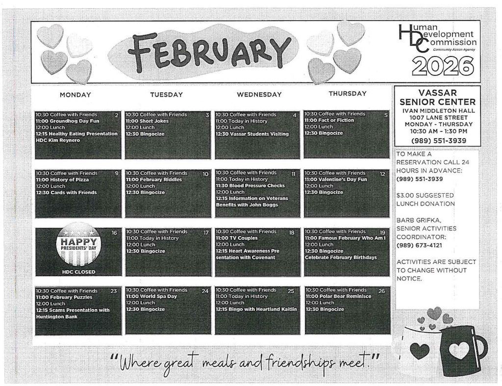 Senior Center @ fairgrounds