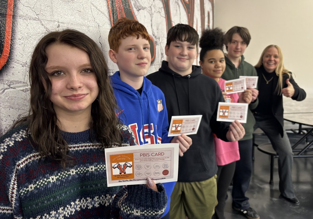 PBIS Middle School Winners-Week 2