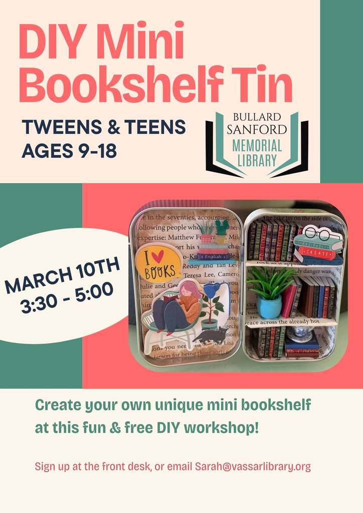 BSML-Mini Bookshelf Tin