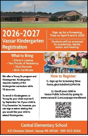 flier with this link to schedule appointment for kkindergarten round up   https://forms.gle/1n9tfY2CnHNYJsp39