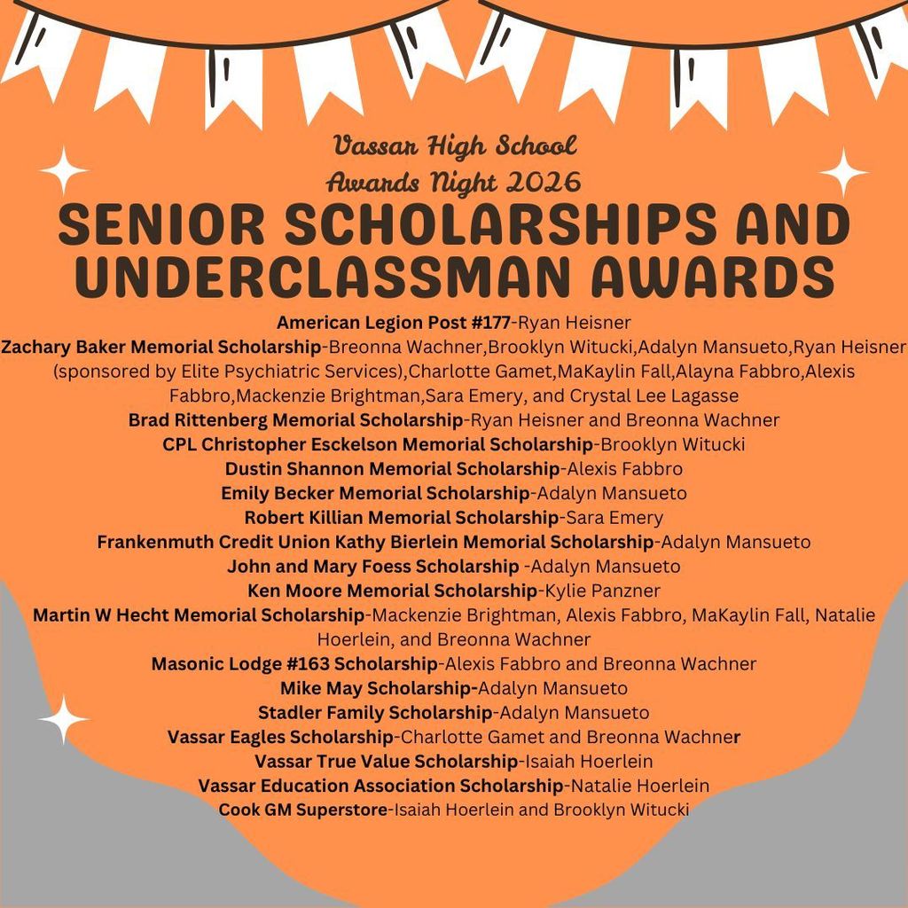 2026 Scholarship List