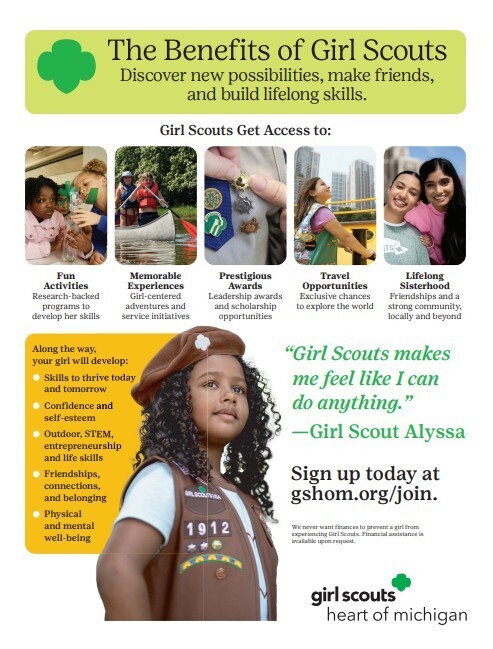 Girl Scout sign up