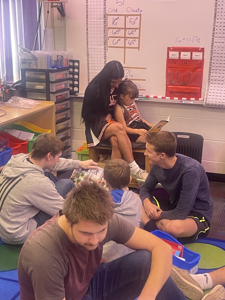 Mrs. Ladd's reading buddies