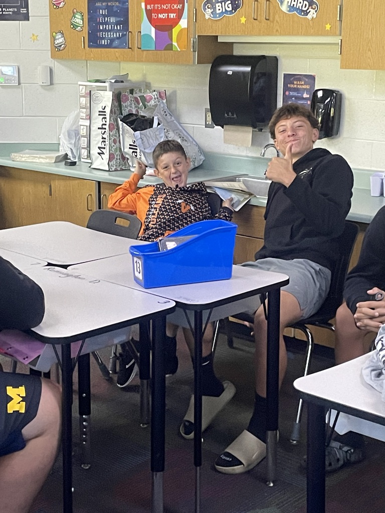 Mrs. Ladd's reading buddies