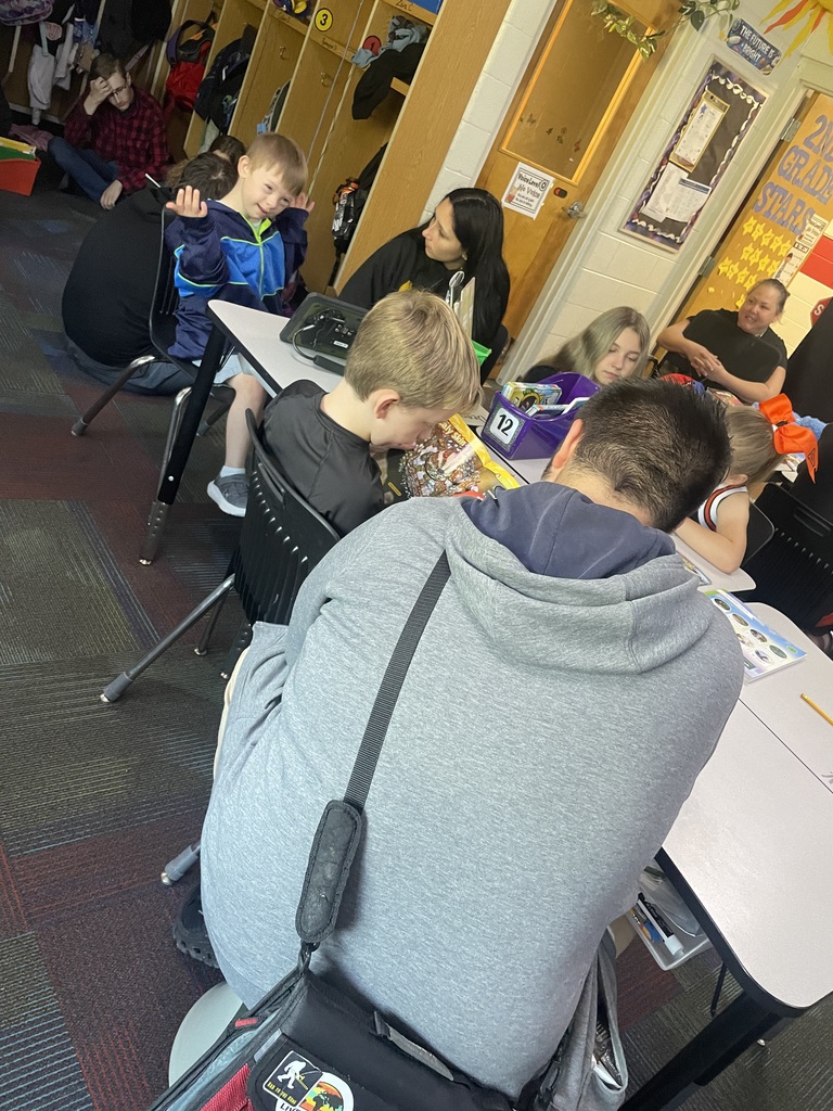 Mrs. Ladd's reading buddies