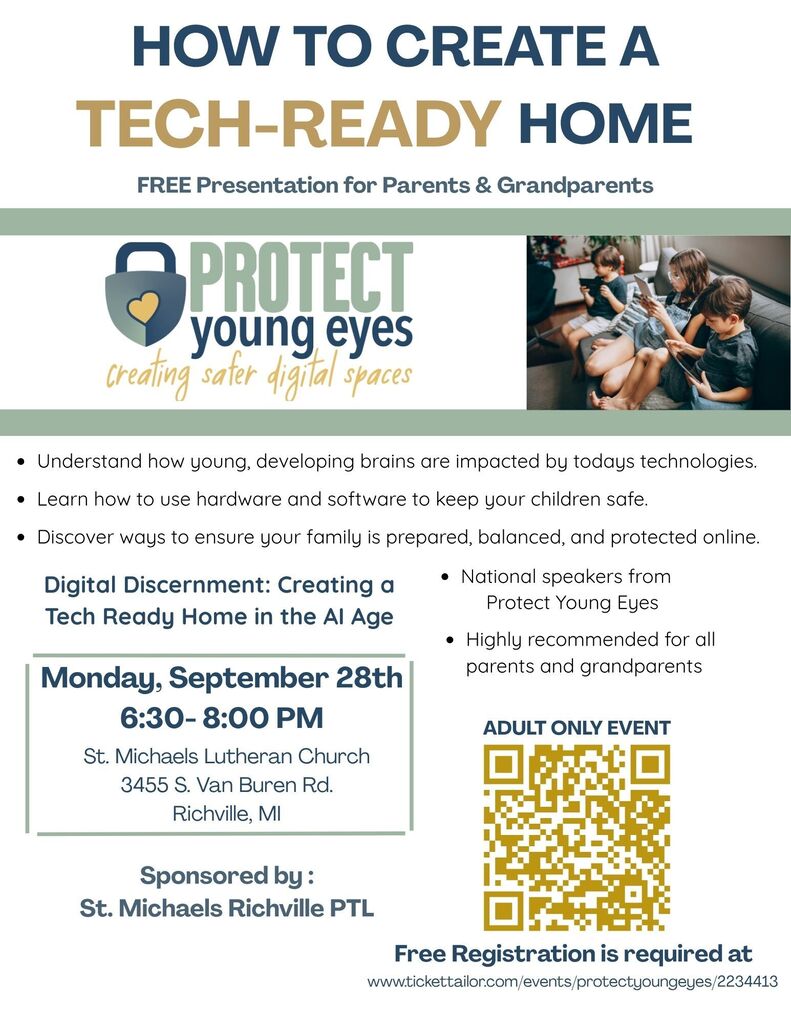 St. Michael's Protect Young Eyes assembly
