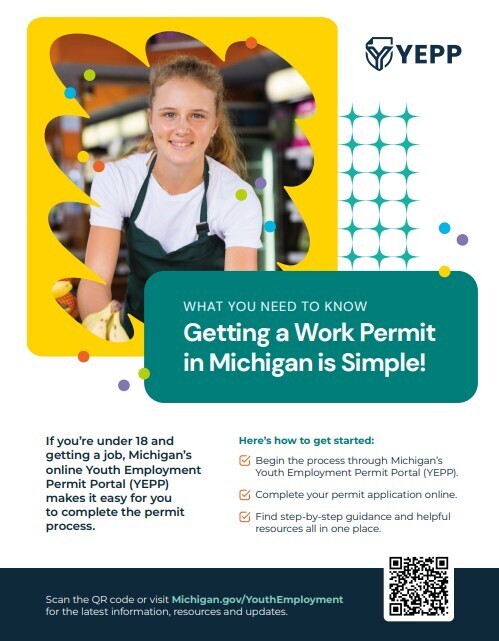 New work permit portal for Michigan youth