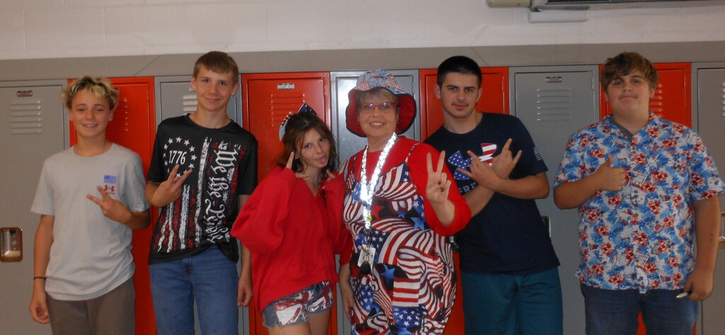 Homecoming spirit week-Patriotic Day