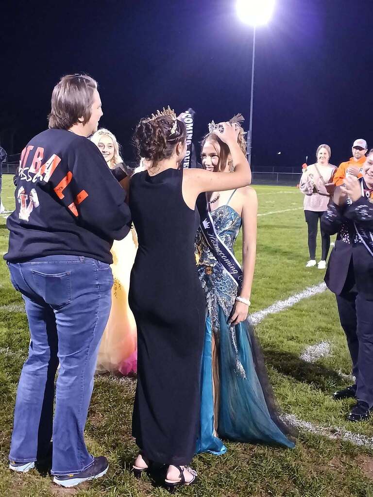 Homecoming king and queen