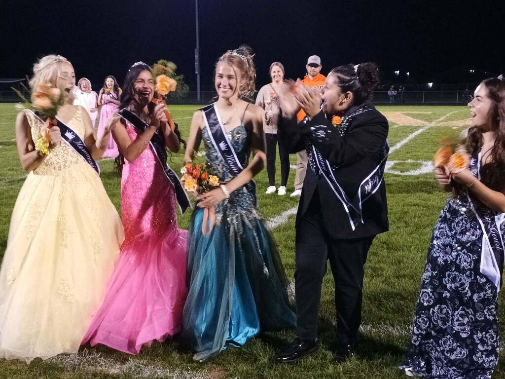 Homecoming king and queen