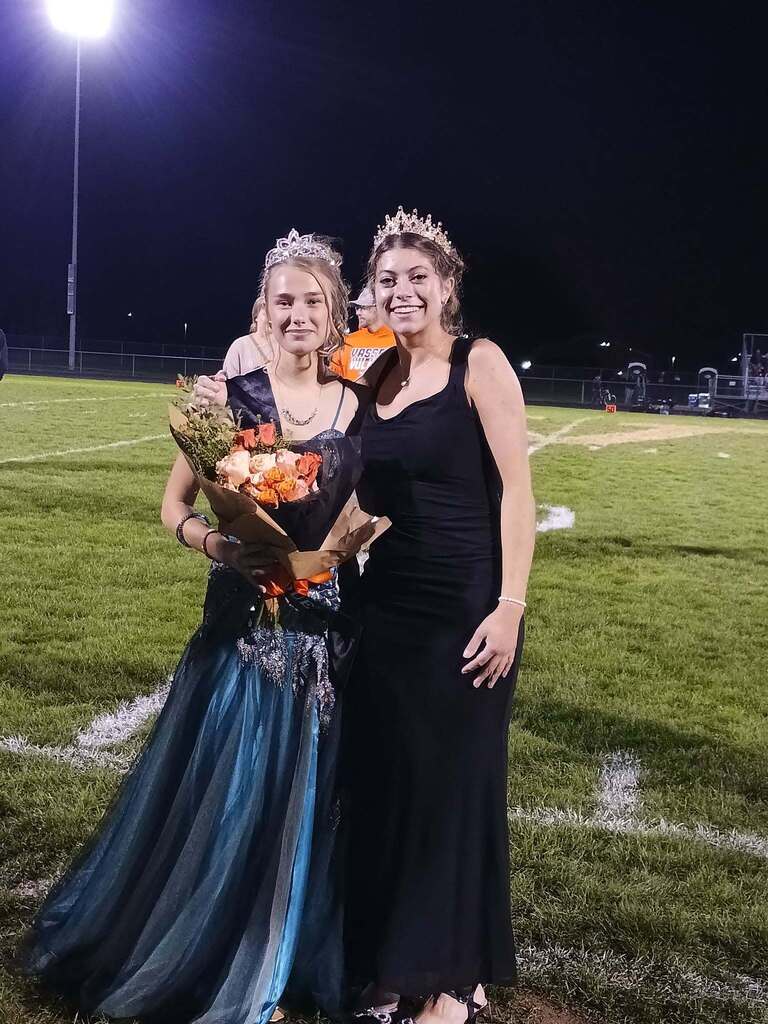 Homecoming king and queen
