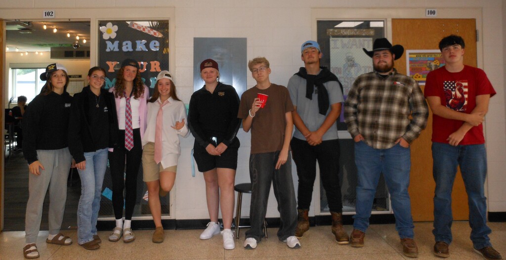 Homecoming Spirit Week-Farm vs. Frat Day