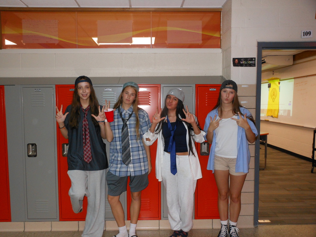 Homecoming Spirit Week-Farm vs. Frat Day