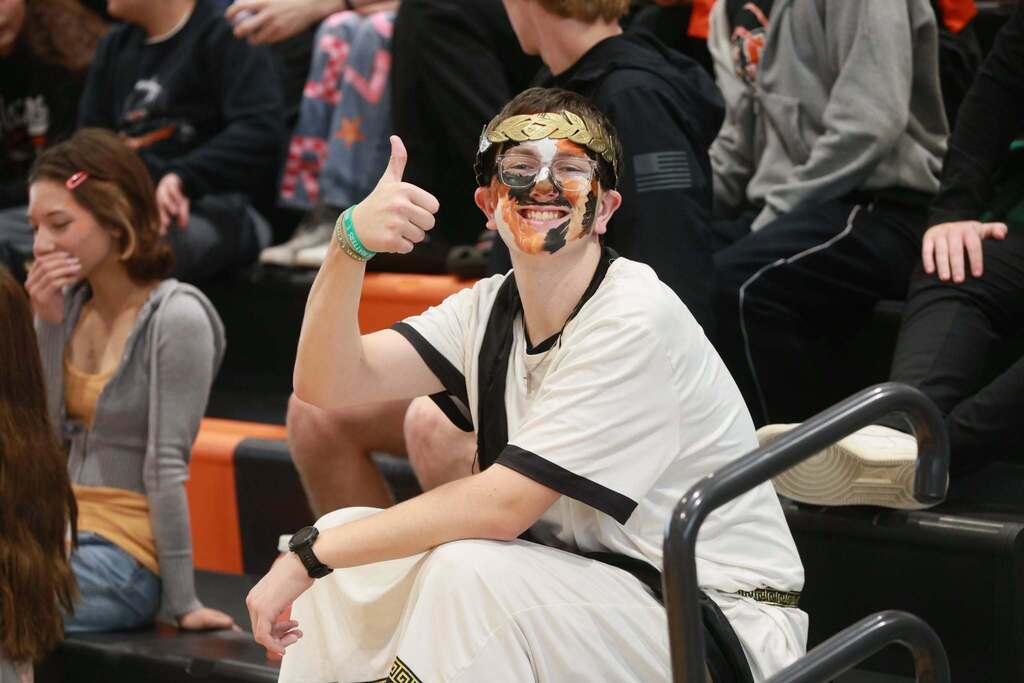 Homecoming pep assembly