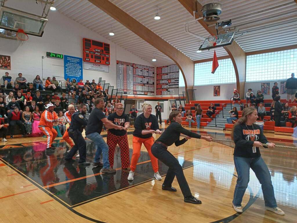 Homecoming pep assembly