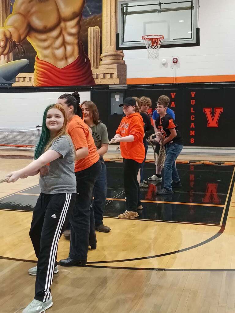 Homecoming pep assembly