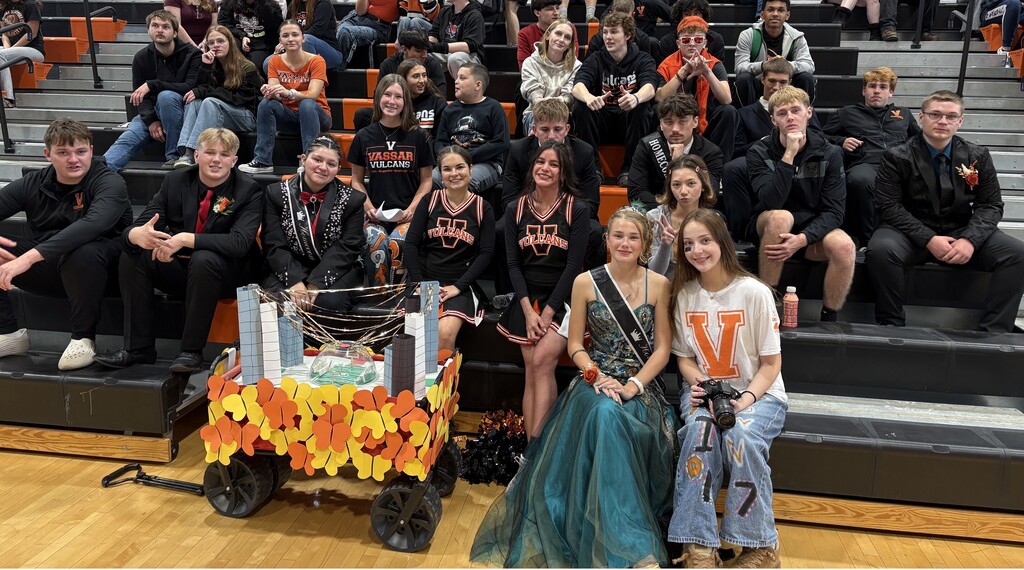 Homecoming pep assembly