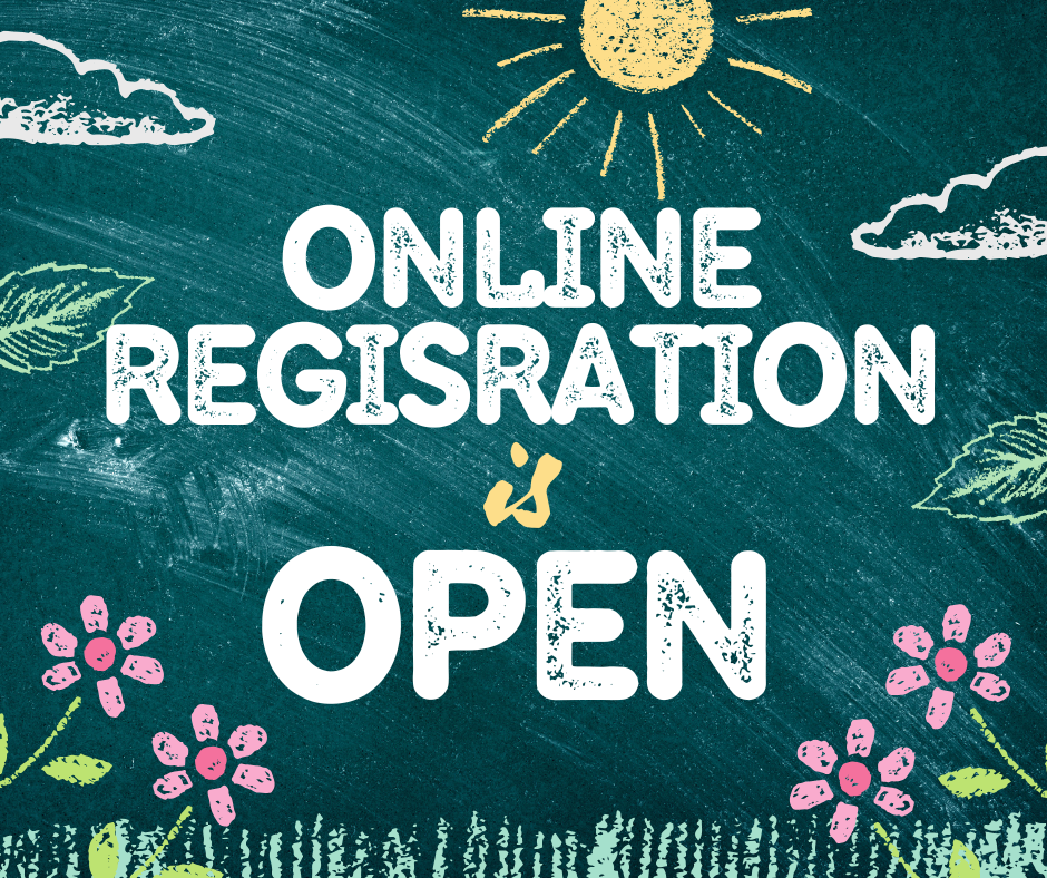 Online Registration is Open
