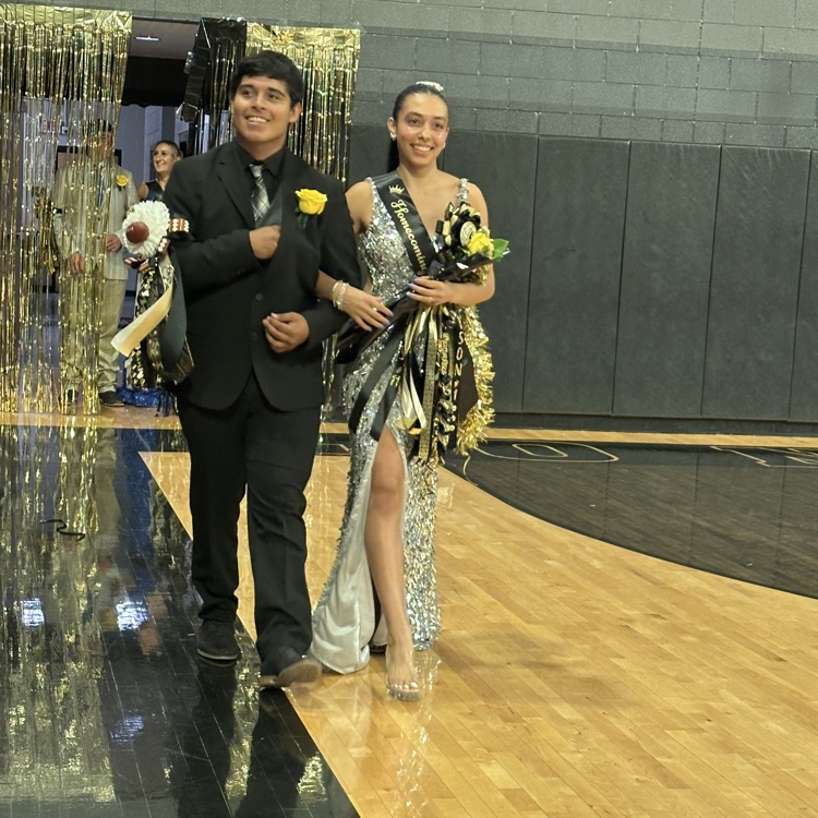 Senior class representatives - Chris Silerio and Tayson Schenk