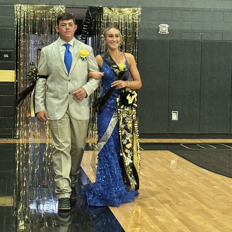 senior class representatives - Trypp Busby and Emma Black