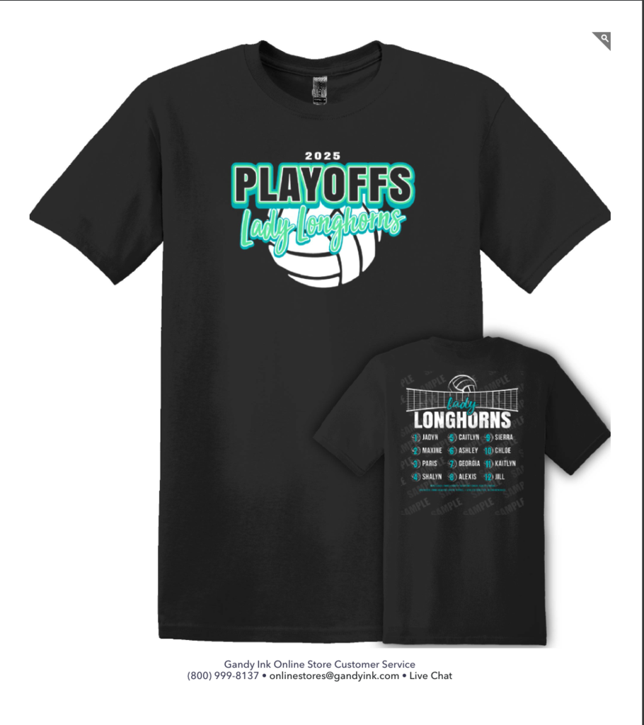 Volleyball Playoff Shirts