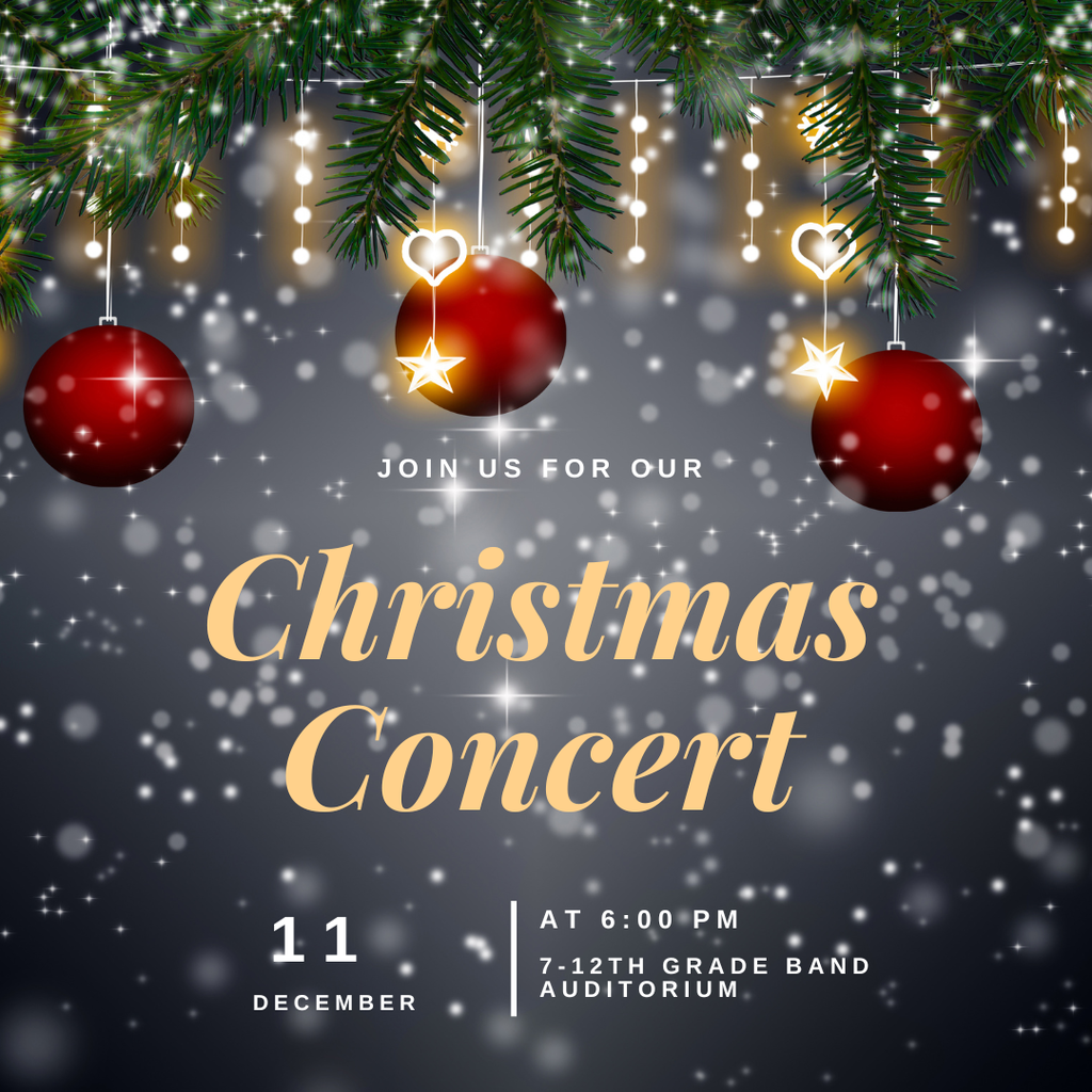 Christmas Concert December 11