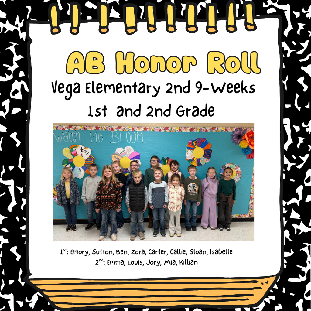 2nd 9 Weeks Honor Roll